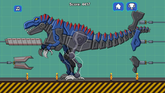 Robot Dino T-Rex Attack apkdebit screenshots 2