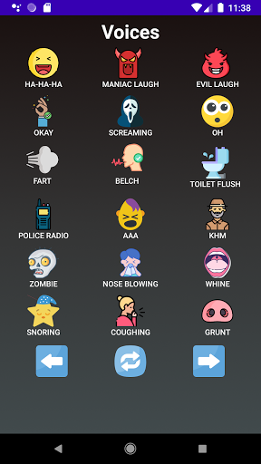 Sound pranks, voices, effects Screen 3