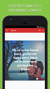 Imágen 2 Frases Amor Romantico android