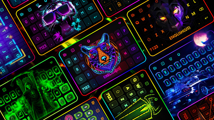 Neon LED Keyboard Fonts, RGB by Picture Keyboard, Keyboard App & Keyboard  Theme - (Android Apps) — AppAgg