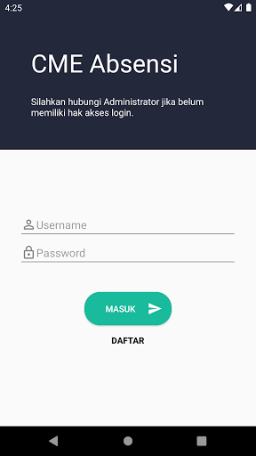 Cme Absensi Karyawan Screen 3