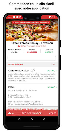 Pizza Express Choisy Screen 2