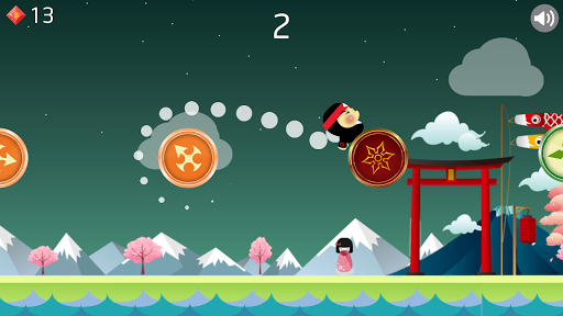 Ninja Jumping Screen 2