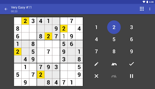 Andoku Sudoku 3 Varies with device APK screenshots 9