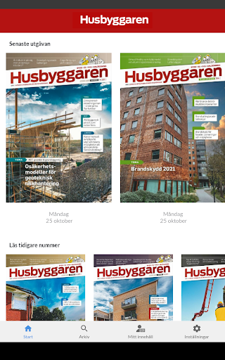 Tidningen Husbyggaren Screen 3
