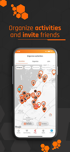 DUDI: Sports Communities Screen 2