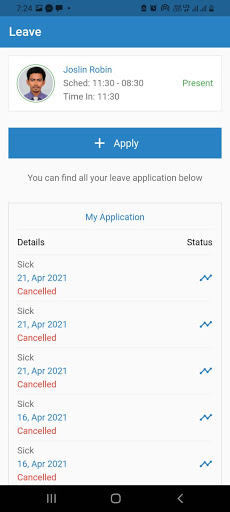 Smarter Leave Screen 2