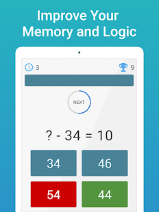 Math Exercises for the brain, Math Riddles, Puzzle 2.7.0 Screenshots 14