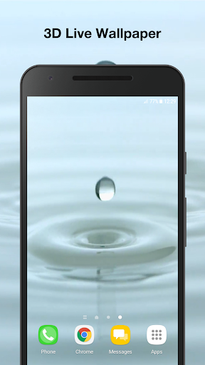 Android application Water Drop Live Wallpaper Pro screenshort