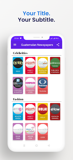 All Guatemalan Newspapers Screen 3