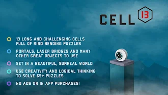 Game screenshot CELL 13 - Physics Puzzle mod apk