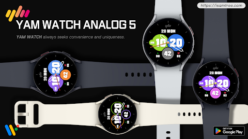 Android application YamWatch Analog 5 screenshort