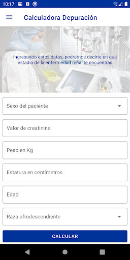 NefronApp Screen 2