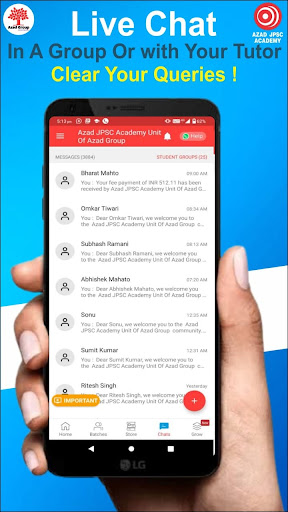 Azad JPSC Academy Screen 3