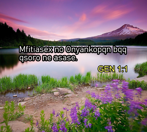 Android application English Twi Bible screenshort