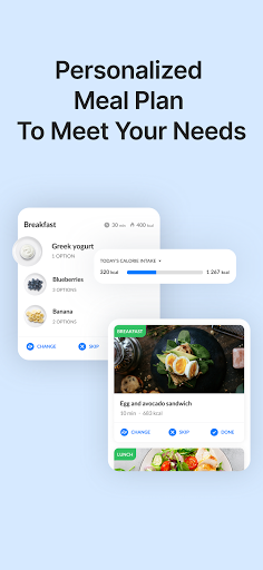 Perfect Body - Meal planner Screen 3