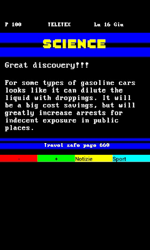 CREATE TELETEXT PAGE JOKE