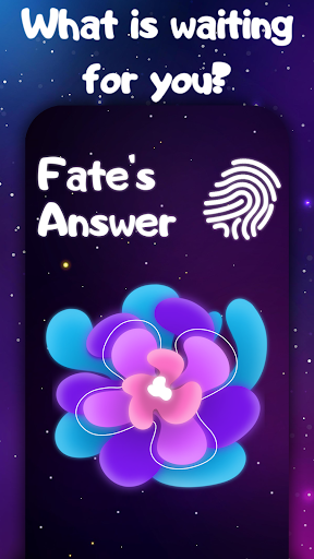 Android application Fingerscan Answer of Fate screenshort