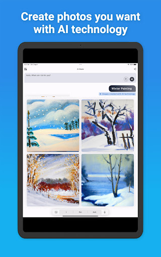 Screenshot of AI Chat & Image Generator