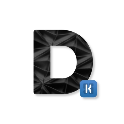 Desaturate Pro KWGT Logo