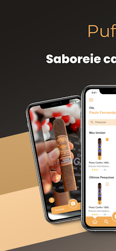 Android application PUFFOZ screenshort