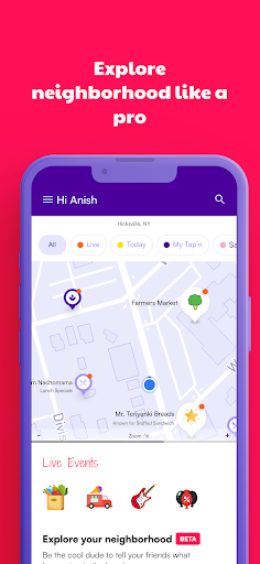 Android application Tap'n screenshort