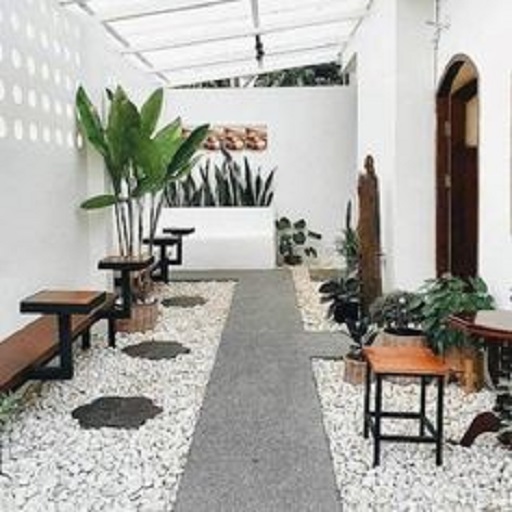 Garden Minimalist Wallpaper