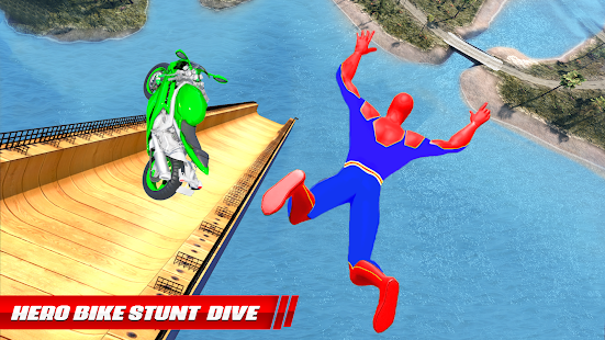 Bike Racing: Spider Moto Stunt Screenshot