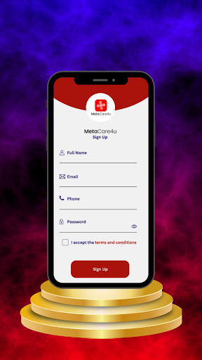 Android application Metacare4u screenshort