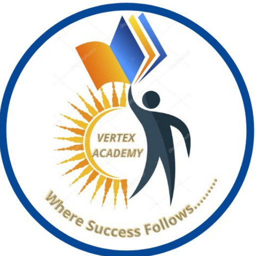 VERTEX ACADEMY an Inspiration logo