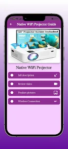 Native WiFi Projector Guide