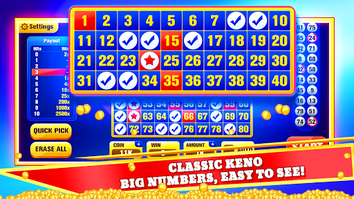 Keno Games: Live Jackpots Screen 2
