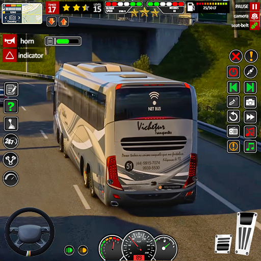 Bus Game 3D: City Coach Bus دانلود در ویندوز