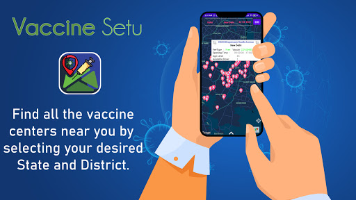 Android application Vaccine Setu screenshort