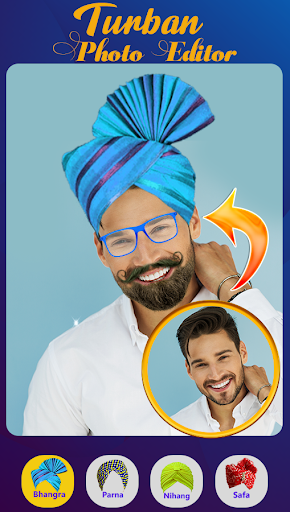 Android application Punjabi Turban Photo editor screenshort