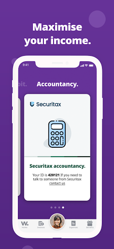 Wise. Mobile App Screen 3