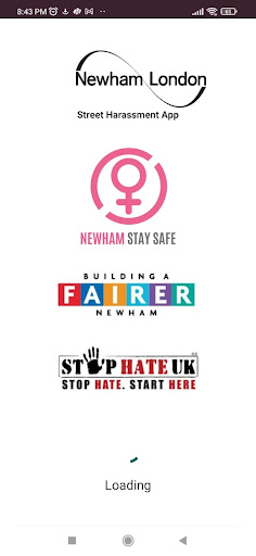 Android application Newham Stay Safe screenshort