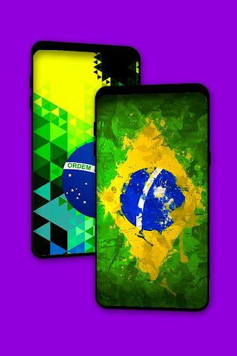 Brazil Flag wallpaper Screen 2