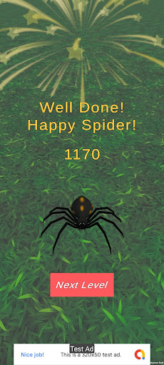 Hungry Spider Screen 2