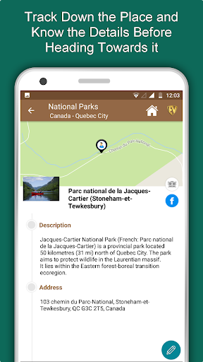 National Parks Travel & Explor Screen 3