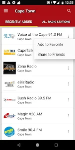 Cape Town Radio Stations