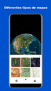 Screenshot 4 Mapa del Globo - Tierra 3D android