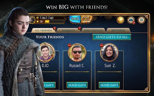 Game of Thrones Slots Casino Screenshot