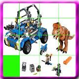 Sliding Puzzle Lego Jurassic icon
