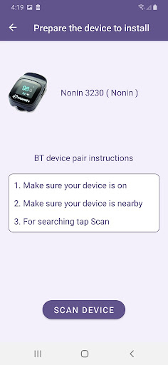 Health eCare RPM Screen 3