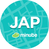 Japan Travel Guide in English with map icon
