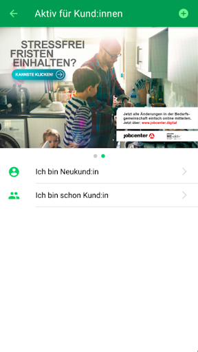 Jobcenter ME-aktiv Screen 3