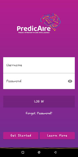 PredicAire Carer Screen 3