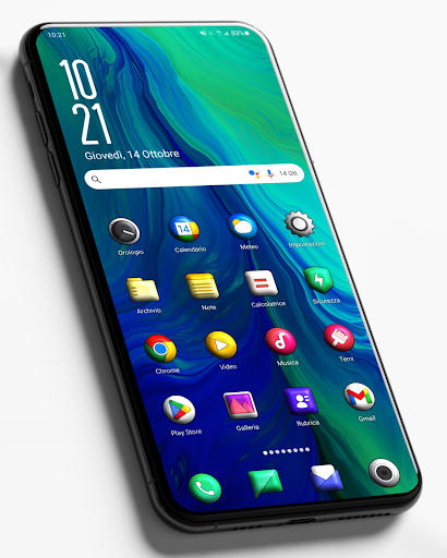Android application Color OS 3D - Icon Pack screenshort