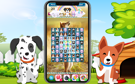 Puppy Town - Match 3 Game